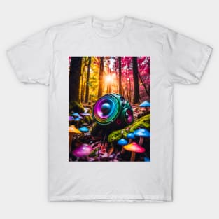 Psychedelic alien speaker T-Shirt